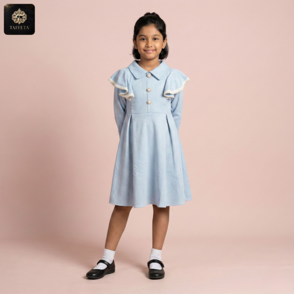 premium winter elegance long frock