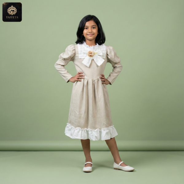 premium winter elegance long frock