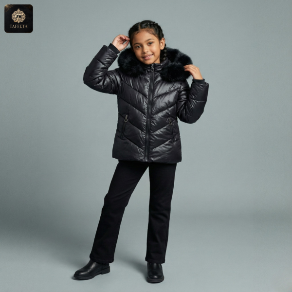 metallic series: high sheen hooded puffer jackets metallic series: high sheen hooded puffer jackets