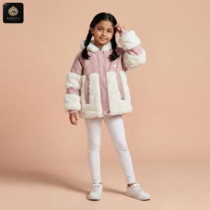korean exclusive: girls luxury faux fur winter coats