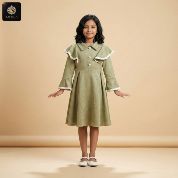 premium winter elegance long frock