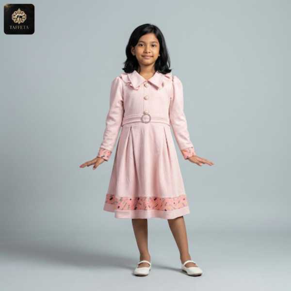 premium winter elegance long frock