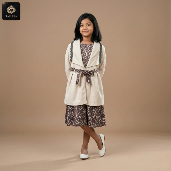 premium winter elegance long frock